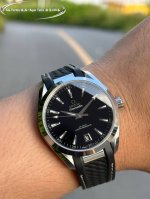 Kg Factory - Omega Seamaster Aqua Terra Observatory 41mm New Black Ceramic Dial
