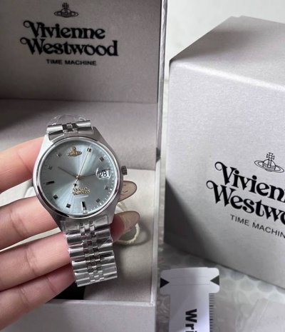 Vivienne Westwood Queen Mother of the West watch, quartz movement, stainless ste