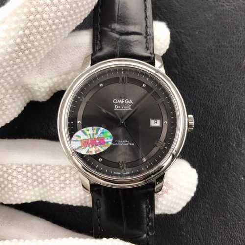 Omega De Ville series watch. With its elegant and slim profile and simple yet so