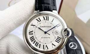Cartier Ballon Bleu Men's Watch, Automatic Mechanical Movement, 316L Stainless S