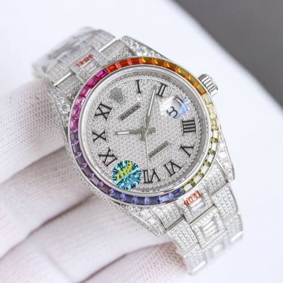 Uniform price: Rolex's new full-diamond Datejust is launched!!! The dial diamet