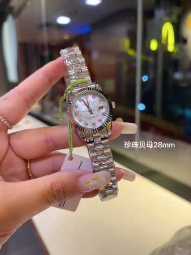New Recommendation: Rolex 28Mm Elegant Small Watch With Screw-Down Back, Pearl M