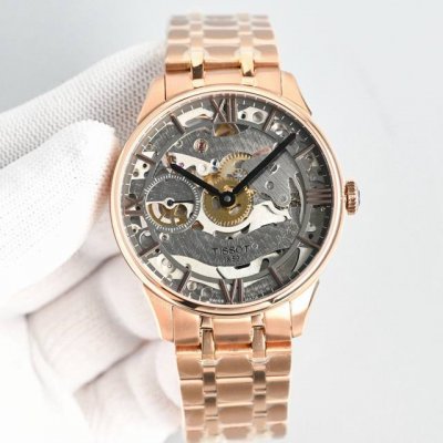 Imperial quality, time explains everything Tissot 1853 Durules Skeleton Series w