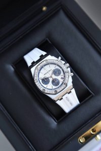 The latest Royal Oak Offshore chronograph quartz watch, one of the most popular