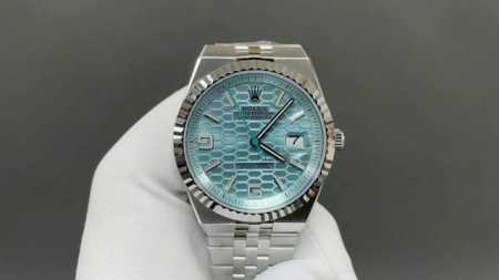 The new Rolex Land-Dweller, launched in 2025, features an integrated bracelet de - Click Image to Close