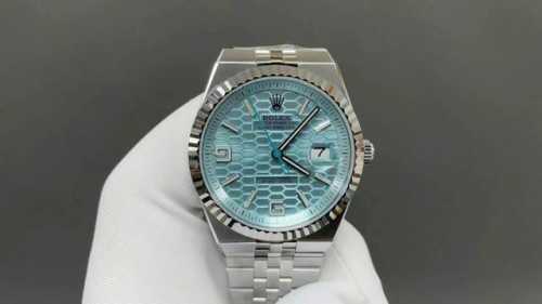 The new Rolex Land-Dweller, launched in 2025, features an integrated bracelet de