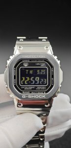 Real shipping photos, finally shipped! The silver Gmw-B5000D-1Jfb5000 35th Anniv