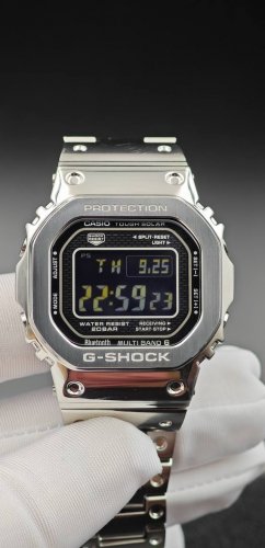 Real shipping photos, finally shipped! The silver Gmw-B5000D-1Jfb5000 35th Anniv