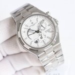 Leather Steel 3380 9F Factory New Vacheron Constantin VC Overseas 47450 Multi-Fu