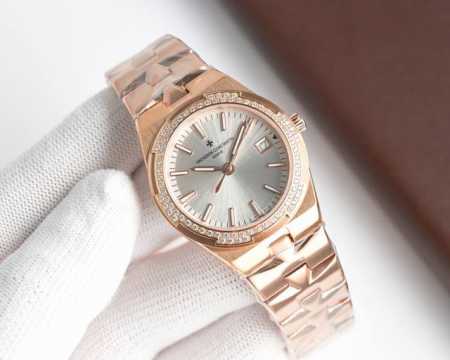 White Gold Diamond + 50Gs New Vc Vacheron Constantin's new Overseas series, mode - Click Image to Close
