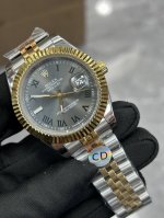 Rolex Datejust series, gold green radish, fully automatic mechanical watch Rolex