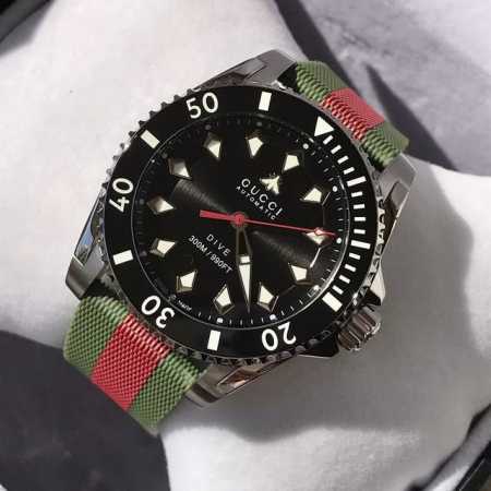Gucci Dive series watch debuts, men's mechanical watch, anti-reflective sapphire - Click Image to Close