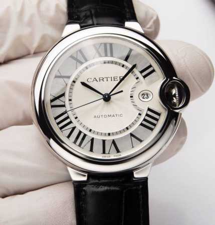 Cartier Blue Balloon 42Mm Water Drop Fisheye Bubble Sapphire Glass Mirror Highly - Click Image to Close