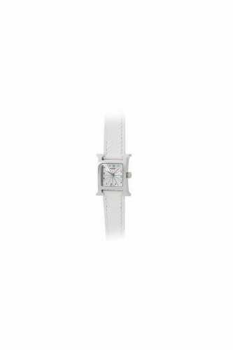 Gold Diamond Ring 50 Hermes Heure H Classic Steel Band Series Super A-Grade Moth