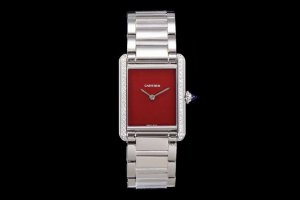 Cartier Tank Must introduces the latest stainless steel and diamond-set color di