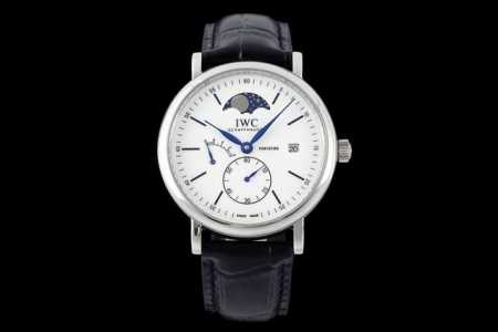 Ai V2 Transparent Case Back New Moon Hand-Wound Watch Iwc Portofino Case 316L St - Click Image to Close