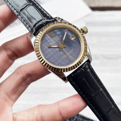 Uniform Brand: Rolex Classic Women's Model With Mother-Of-Pearl Dial. Strap: Gen