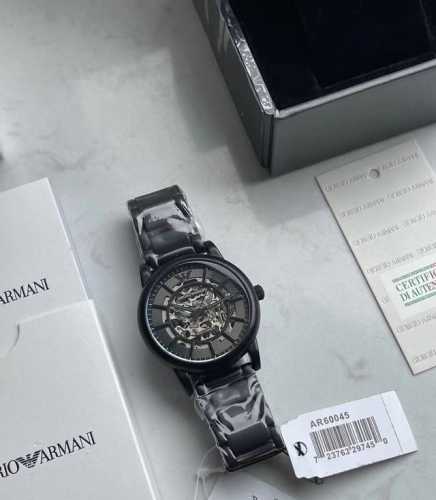 Armani Men's Watch Model: Ar60045 Case: Stainless Steel Crystal: Mineral Glass