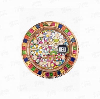 Death Nyc Rolex-Colored Diamond Limited Edition Framed 44.5*57.5Cm Decorative Pa