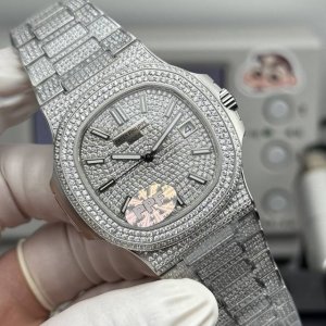 ppf - Ultra-thin 8.3mm thickness, Patek Philippe 5711 series full diamond "Big F