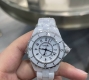 Shipping real shot WYSIWYG ~ Chanel J12 33Mm38Mm silver digital silver needle q