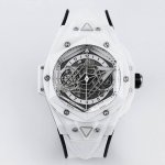 Ol Hublot Big Bang Sang Bleu II Tattoo II watch. Utilizing three-dimensional geo