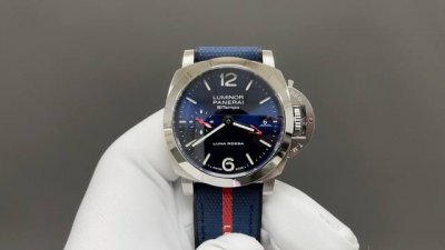 Today's Recommendation Panerai Pam1404 White Case Blue Face 40Mm Machine Top Qua