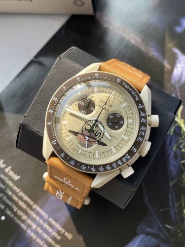 the Closest Thing To Youth Is Owning This Co-Branded Moon Watch Omega X Swatc