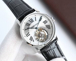 Cartier Rotonde De Cartier Tourbillon Cadran Love Tourbillon Watch. The Case Is