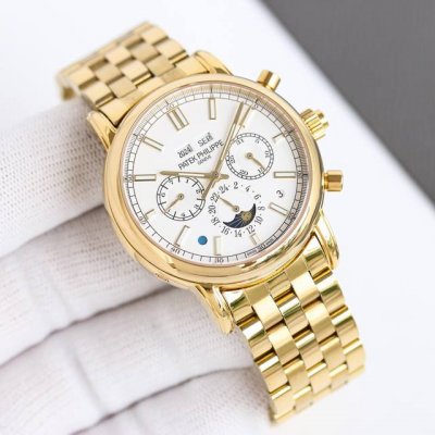 V4 upgraded with a new steel strap! Patek Philippe Grand Complication Chronograp