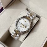 The Empress Dowager's women's quartz watch features a purple sunburst dial with