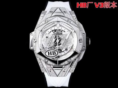 Hublot Hb Factory V3 Version: Look for the details! The new Big Bang Sang Bleu I