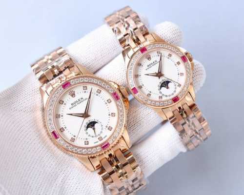 White diamonds and gold diamonds are a timeless classic. The latest Rolex Classi