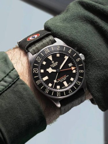 Br Tudor's new Pelagos Fxd GMT model, the "Zulu Time," is designed for naval spe