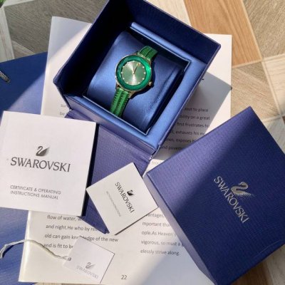 Latest model from the boutique! Swarovski Octea Nova series quartz watch. The di