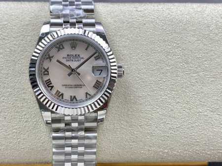 Rolex Women's Datejust Series 178384 watch stainless steel-diamond, fully autom - Click Image to Close