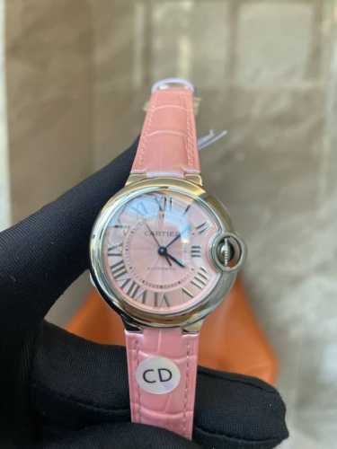 Exclusive Real Shot Images Cartier Automatic Mechanical Watch Ladies Watch Swiss