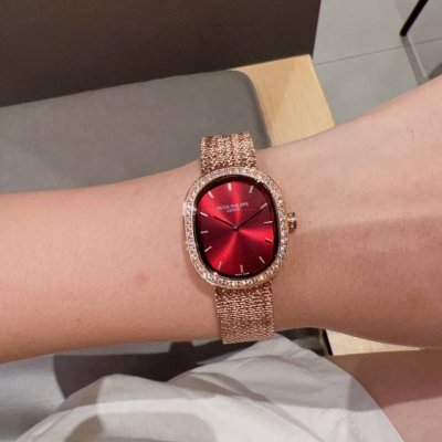 Patek Philippe's Rare Oval-Shaped Watch Seamlessly Blends Watch Design With Eleg