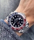 The Rolex GMT bezel can be upgraded to a purple light-illuminated, fully lumino