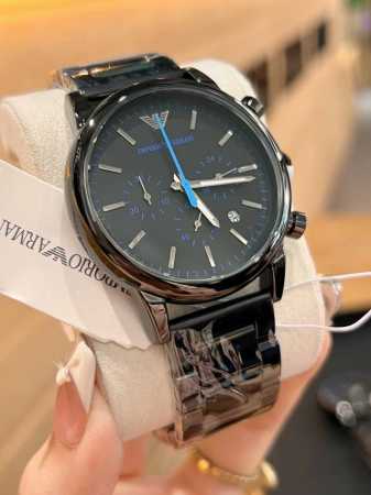 Emrio Armani Elegant Men's Watch, multi-functional quartz movement, super minera - Click Image to Close