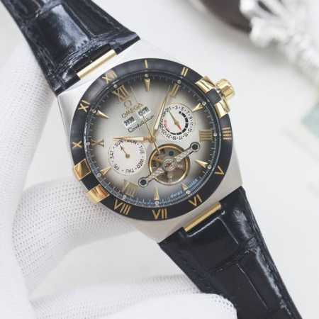 White case with gold case +20 Brand: Omega Type: Men's watch Case: Top-grade 316 - Click Image to Close