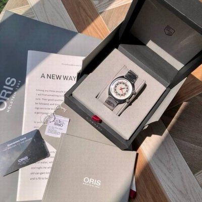 Oris diving sports series mechanical watch, multi-piece stainless steel case, s