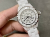 Tw Chanel J12 ceramic watch, 33mm size, mechanical movement.