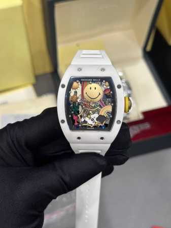 Exclusive Real-Life Photos Richard Mille Unveils The New Rm88 Smiley Automatic F - Click Image to Close