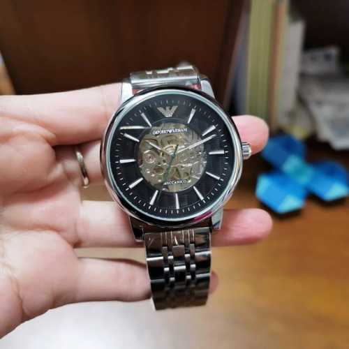 White, All-Black Armani