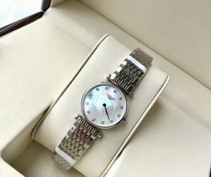 Longines La Grande Classique Ultra-Thin Mother-of-Pearl Quartz Watch for Women [