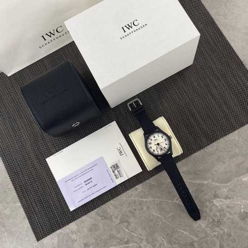 The new IWC "Black Ace" Pilot's Edition! The watch measures 41mm and is equipped