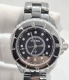 Chanel J12 H1625, single watch, 33-dial diamond pattern, black ceramic case, qua