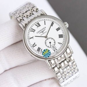 Leather Strap, Steel Strap, White Gold, Same Price New Product From Taiwan Longi