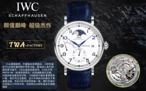 IWC's most dazzling star, IWC's long kinetic moon phase expert. The new Portofin